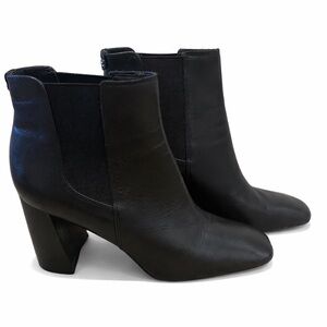 Sam Edelman Sleek Black Ankle Boots